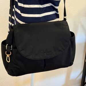 Tory Burch Diaper bag crossbody nylon black messenger bag
